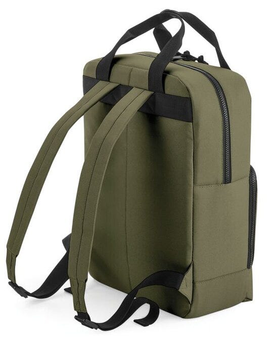Bagbase BG287 Recycled TwinHandle Cooler BPack - Military Green