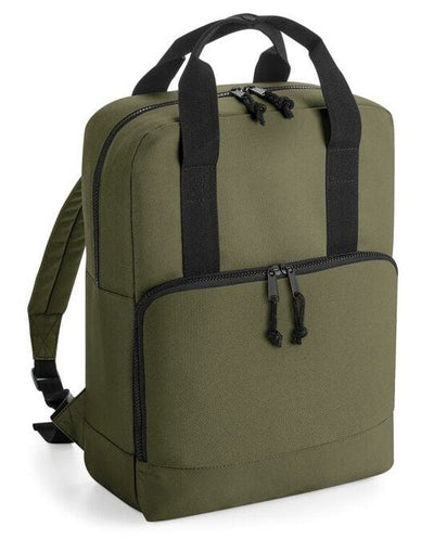 Bagbase BG287 Recycled TwinHandle Cooler BPack - Military Green