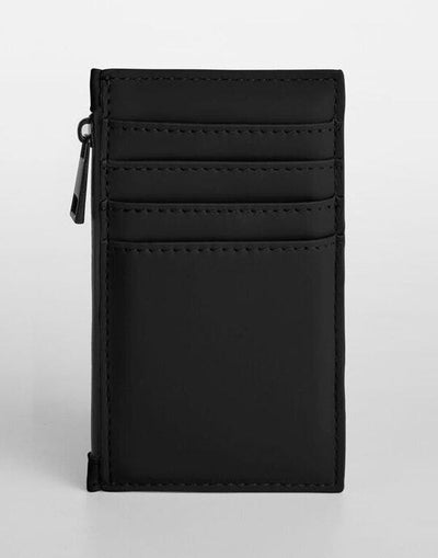 Bagbase BG326 Matte PU Card Holder - Black