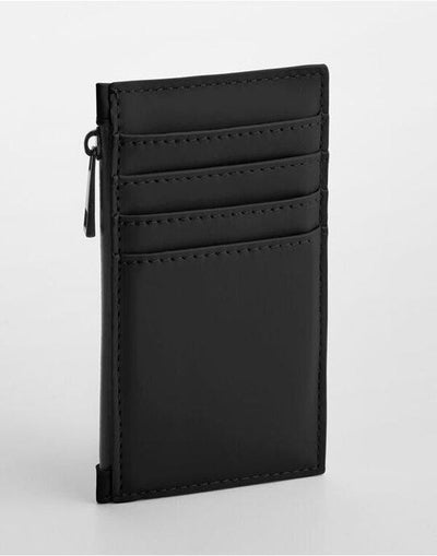 Bagbase BG326 Matte PU Card Holder - Black