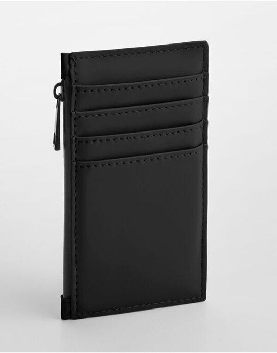 Bagbase BG326 Matte PU Card Holder - Black