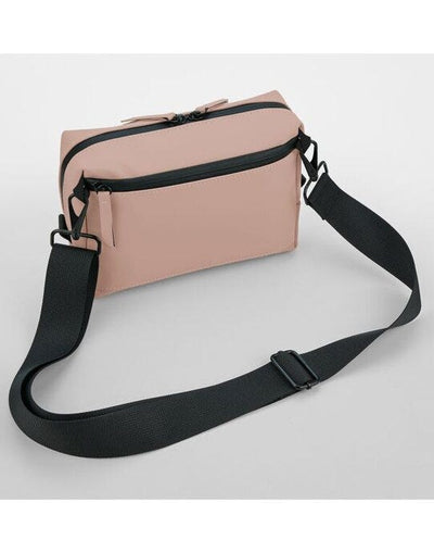 Bagbase BG334 Bagebase Matte PU Cross Body Bag - Nude Pink