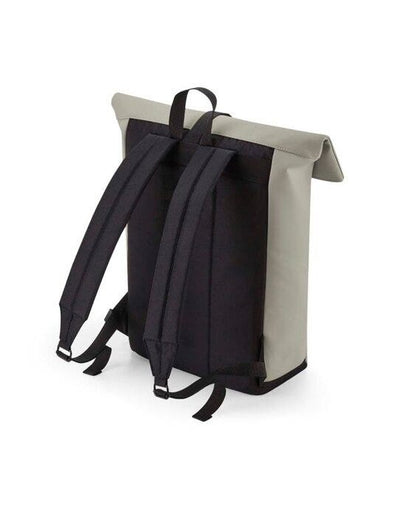 Bagbase BG335 Matte PU Roll Top Backpack - Clay