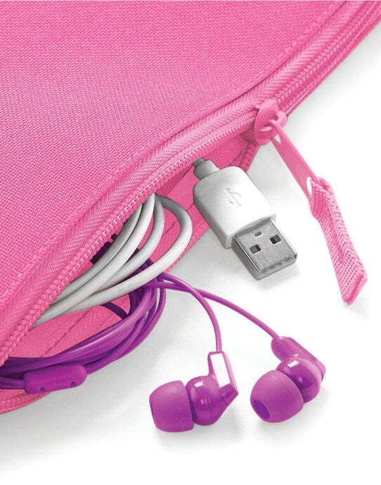 Bagbase BG38 Grab Pouch - True Pink