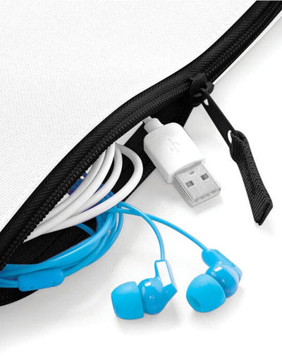 Bagbase BG38 Grab Pouch - White/Black