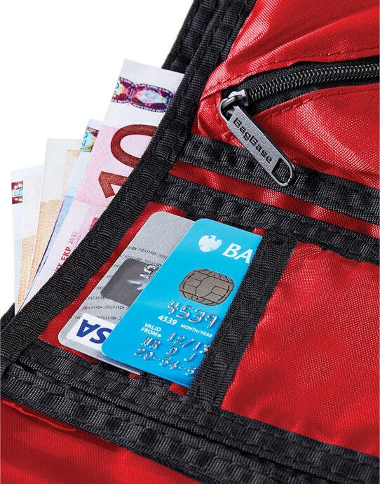 Bagbase BG40 Ripper Wallet - Classic Red