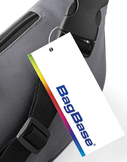Bagbase BG42 Belt Bag - Graphite