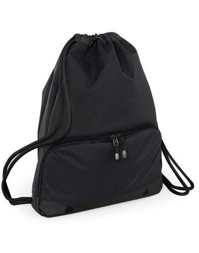 Bagbase BG542 Athleisure Gymsac - Black/Black