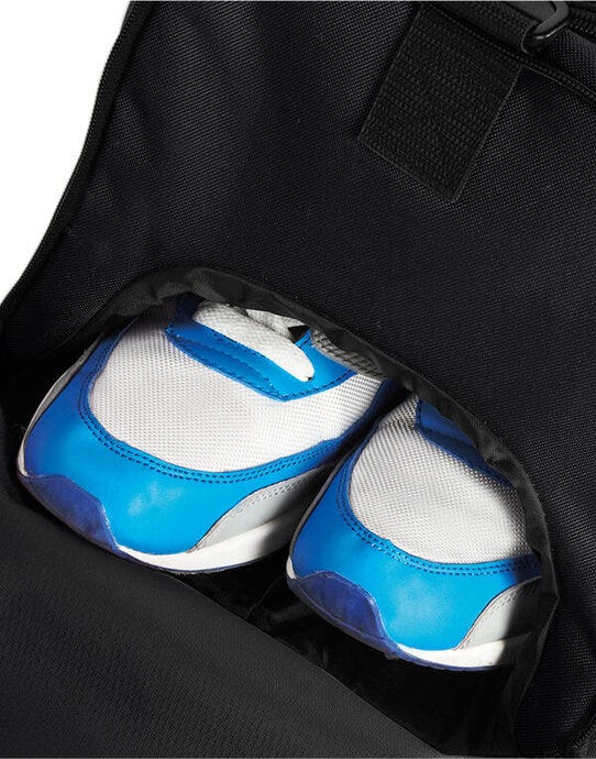 Bagbase BG544 Athleisure Holdall - Black/Black