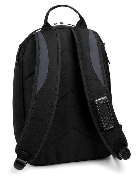 Bagbase BG571 Teamwear Backpack - Black/Grey/White