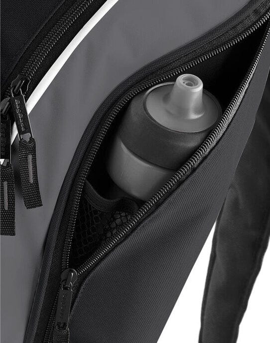 Bagbase BG571 Teamwear Backpack - Black/Grey/White