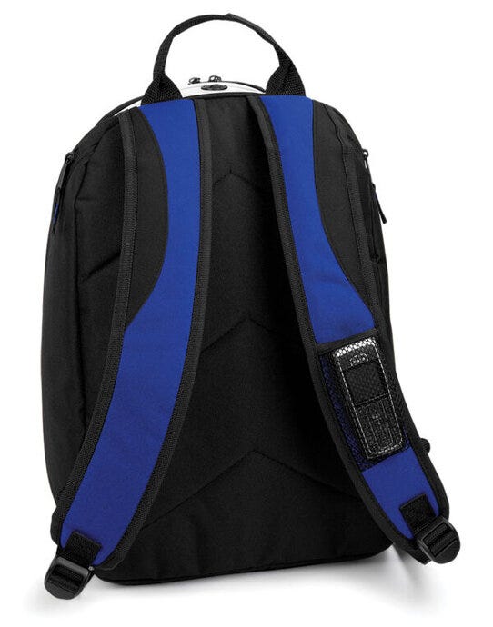 Bagbase BG571 Teamwear Backpack - Bright Royal/Black/White