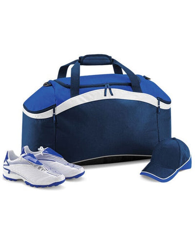 Bagbase BG572 Teamwear Holdall - French Navy/Bright Royal/White