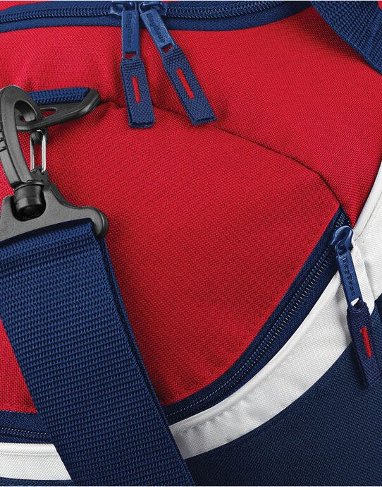 Bagbase BG572 Teamwear Holdall - F Navy/Classic Red/White