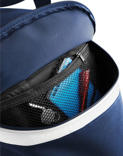 Bagbase BG572 Teamwear Holdall - F. Navy/F. Navy/White