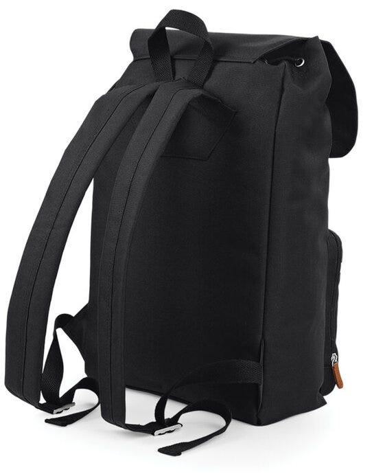 Bagbase BG613 Vintage Laptop Backpack - Black