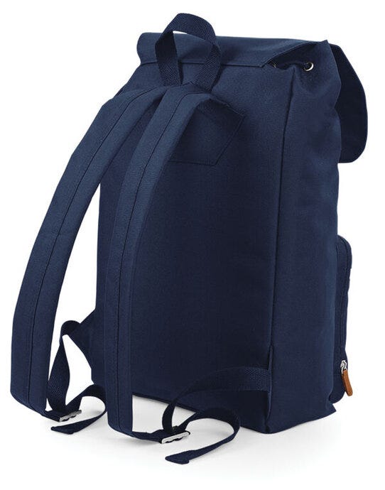 Bagbase BG613 Vintage Laptop Backpack - French Navy
