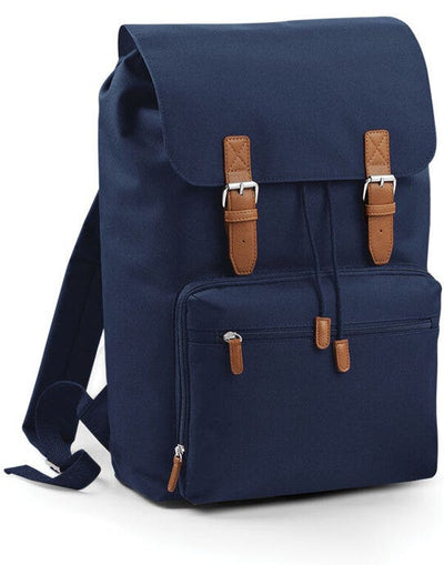 Bagbase BG613 Vintage Laptop Backpack - French Navy