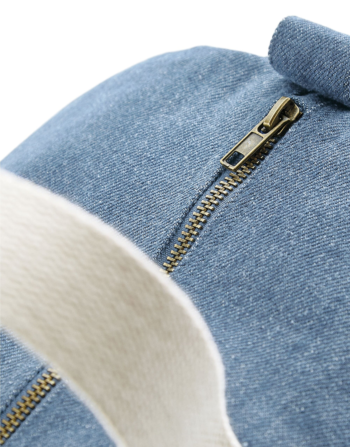 Bagbase BG646 Denim Barrel Bag - Light Denim