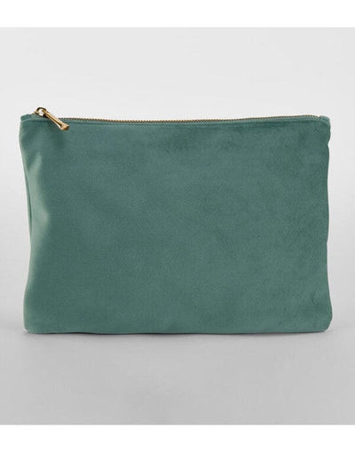 Bagbase BG715 Velvet Accessory Pouch - Jade