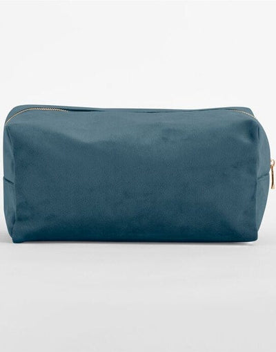 Bagbase BG716 Velvet Toiletry/Accessory Case - Blue Topaz