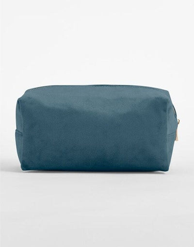Bagbase BG716 Velvet Toiletry/Accessory Case - Blue Topaz