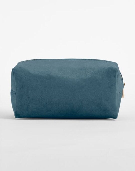 Bagbase BG716 Velvet Toiletry/Accessory Case - Blue Topaz