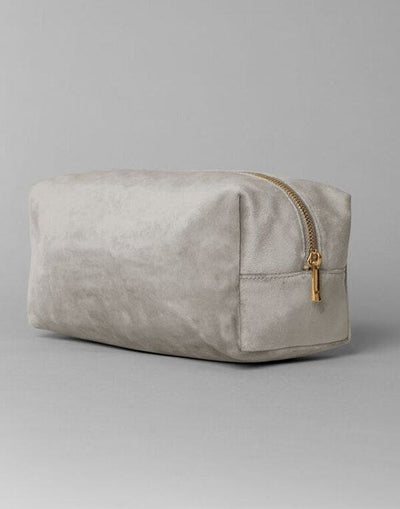Bagbase BG716 Velvet Toiletry/Accessory Case - Moonstone