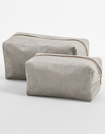 Bagbase BG716 Velvet Toiletry/Accessory Case - Moonstone