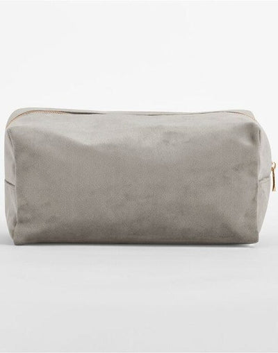 Bagbase BG716 Velvet Toiletry/Accessory Case - Moonstone