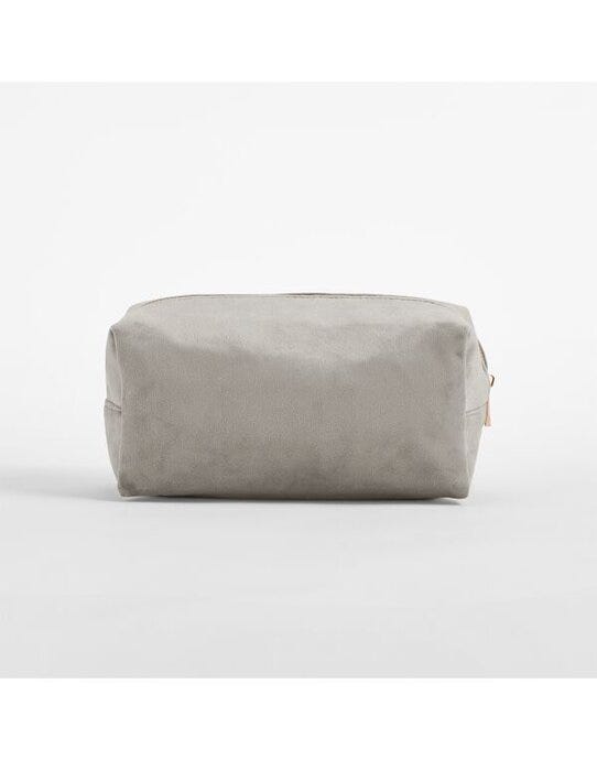 Bagbase BG716 Velvet Toiletry/Accessory Case - Moonstone