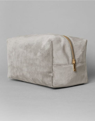Bagbase BG716 Velvet Toiletry/Accessory Case - Moonstone