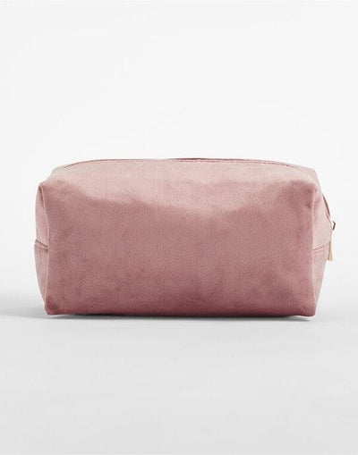 Bagbase BG716 Velvet Toiletry/Accessory Case - Rose Quartz