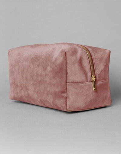 Bagbase BG716 Velvet Toiletry/Accessory Case - Rose Quartz