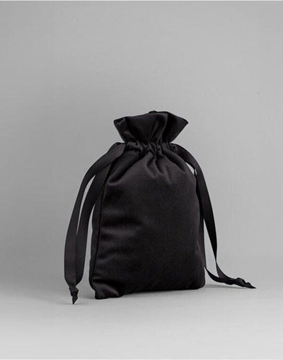 Bagbase BG718 Velvet Gift Bag - Black Onyx