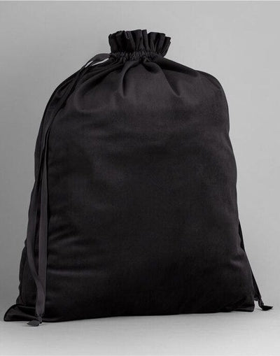 Bagbase BG718 Velvet Gift Bag - Black Onyx