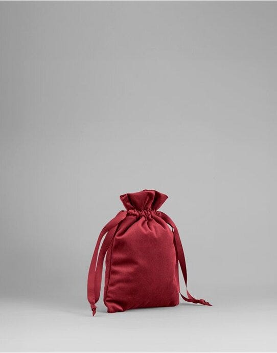 Bagbase BG718 Velvet Gift Bag - Ruby Red