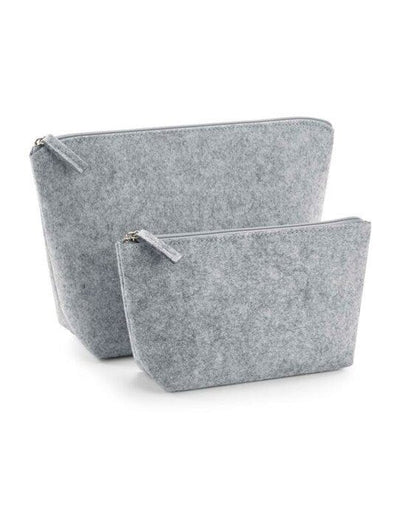 Bagbase BG724 Felt Accessory Bag - Grey Melange