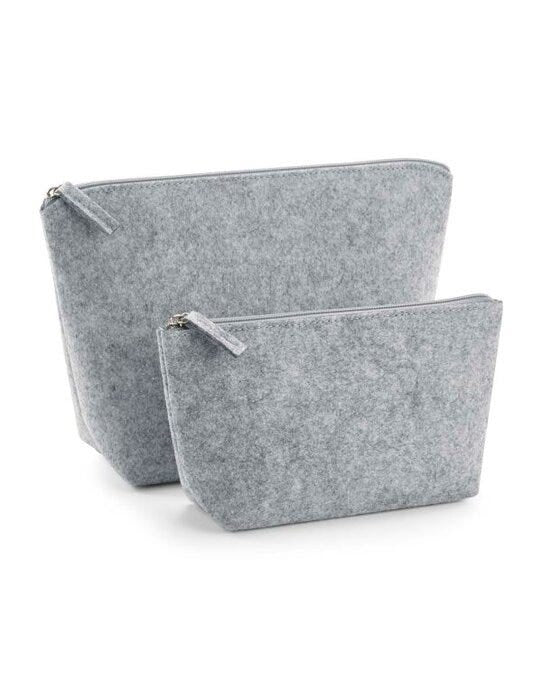 Bagbase BG724 Felt Accessory Bag - Grey Melange