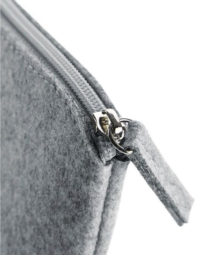 Bagbase BG725 Felt Accessory Pouch - Grey Melange