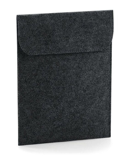 Bagbase BG727 Felt Ipad Slip - Charcoal Melange