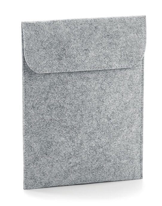 Bagbase BG727 Felt Ipad Slip - Grey Melange