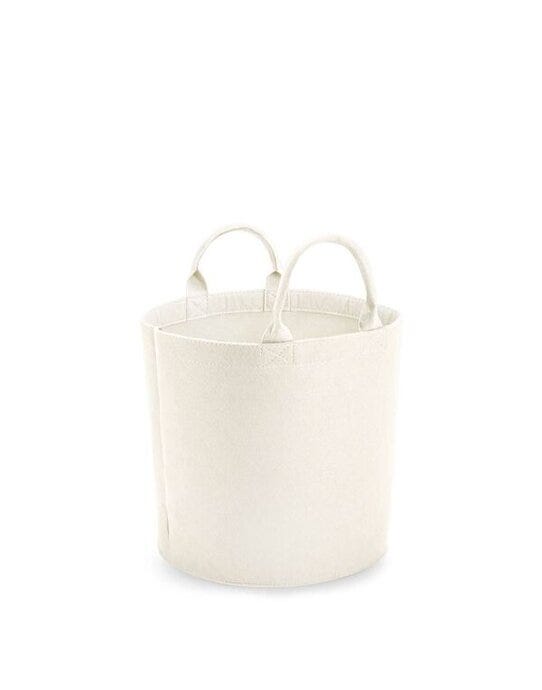 Bagbase BG728 Felt Trug - Soft White