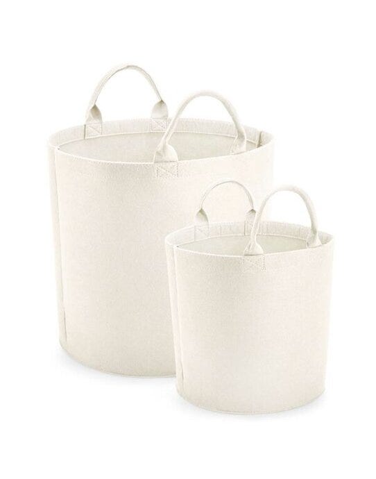 Bagbase BG728 Felt Trug - Soft White