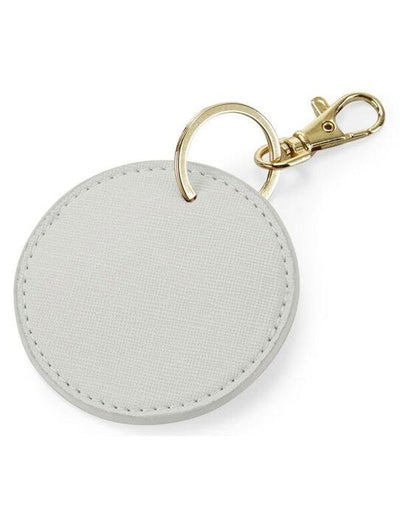 Bagbase BG745 Boutique Circular Key Clip - Soft Grey