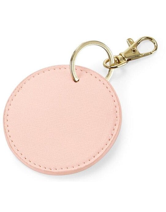Bagbase BG745 Boutique Circular Key Clip - Soft Pink