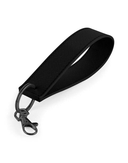 Bagbase BG747 Boutique Wristlet Keyring - Black/Black