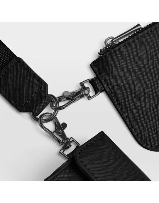 Bagbase BG748 Boutique Pouch Wristlet - Black/Black