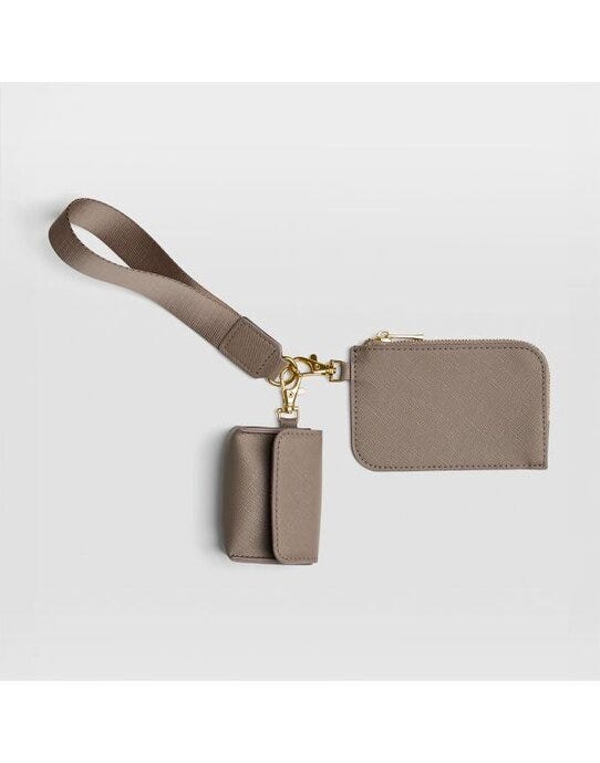 Bagbase BG748 Boutique Pouch Wristlet - Taupe