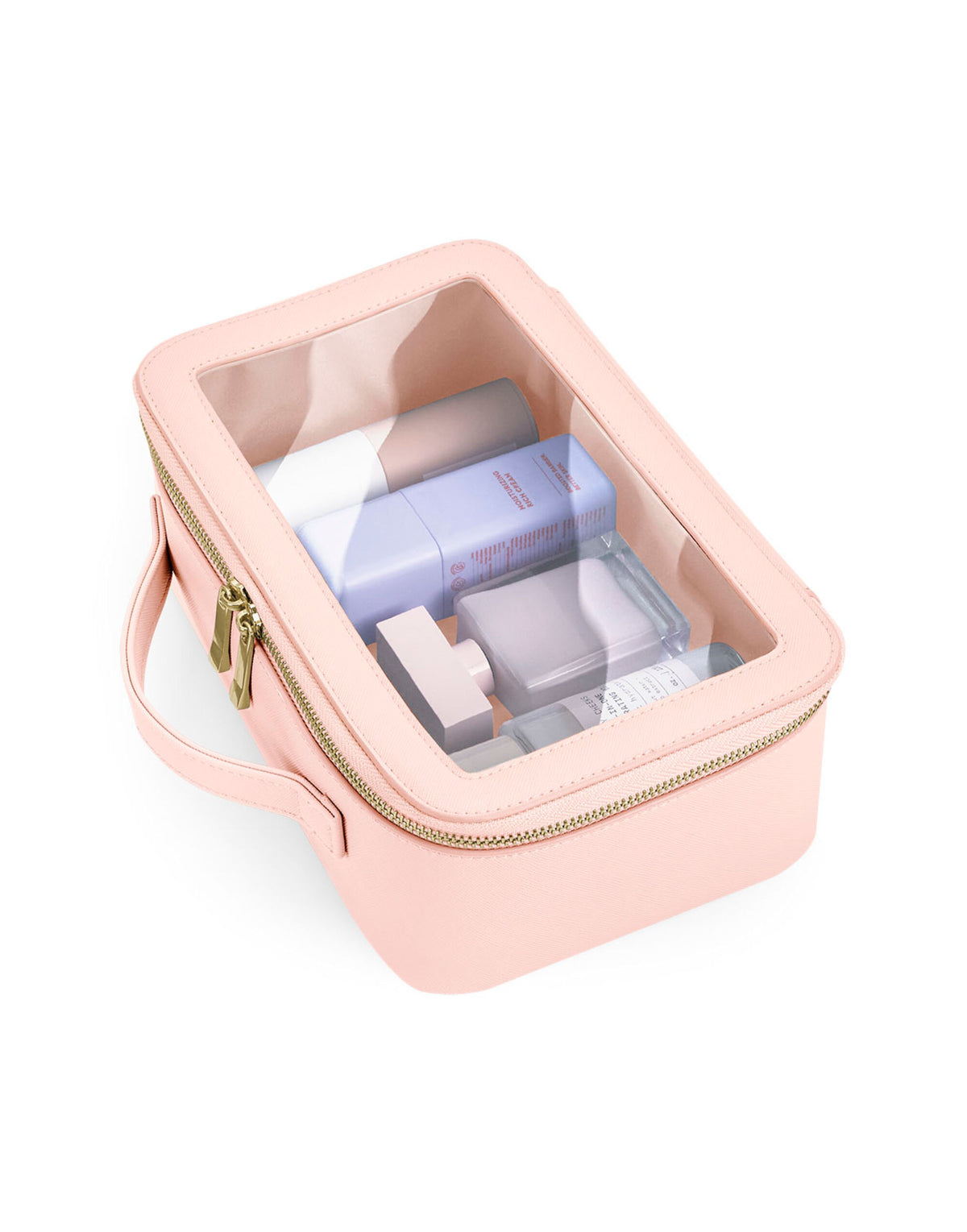 Bagbase BG764 Boutique Clear Travel Case - Soft Pink